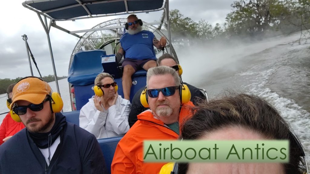 Airboat Antics with Alligators