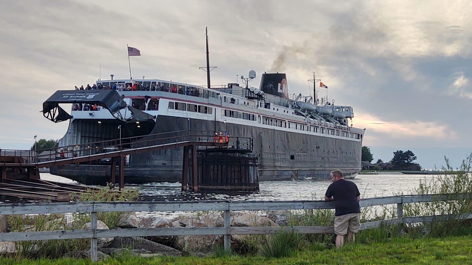 The Restless Viking Badger Car Ferry Lowell's First Look