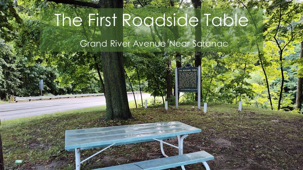 The First Roadside Table