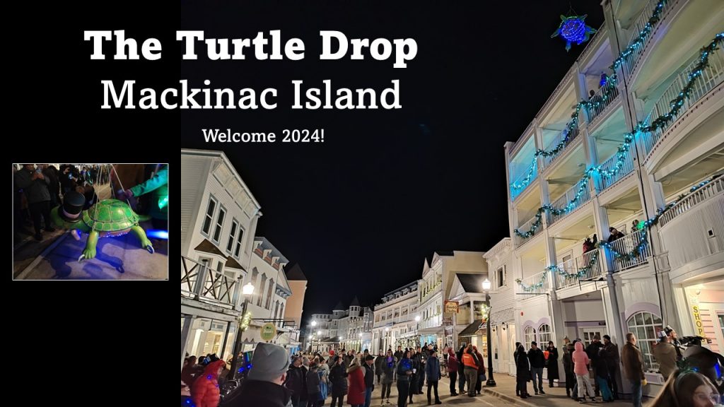 The Mackinac Island Turtle Drop