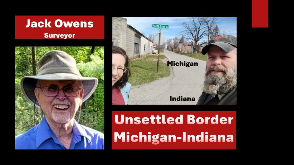 Unsettled Border - Michigan / Indiana